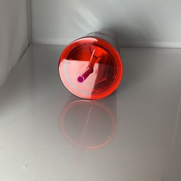 NEW- Starbucks Red Pine Stainless Steel Venti Tumbler. - Picture 4 of 5